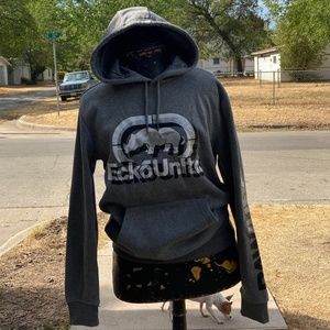 Ecko Unlimited Raw/Uncut UNISEX Hoodie Sweatshirt